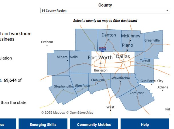 Labor Market Information Dashboard thumbnail